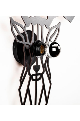 Wandlamp - Zwart - 100 W