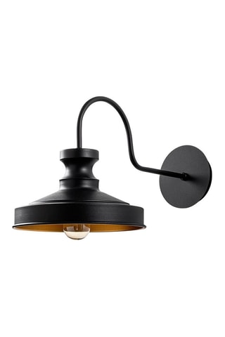Wandlamp Berceste - Zwart - 100 W