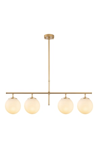 Hanglamp Roe - Goudkleurig - 4 x 40 W