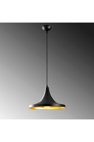 Hanglamp Berceste - Zwart - 100 W