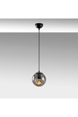 Hanglamp Efe - Zwart - 60 W