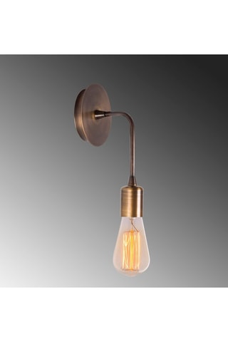 Wandlamp Dartini Donker Goudkleurig