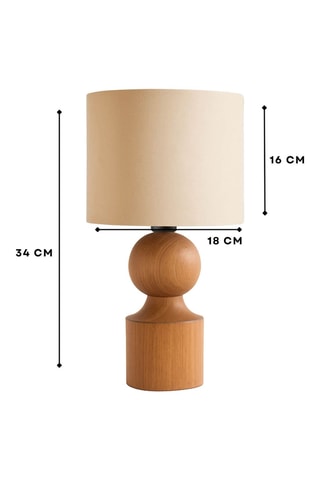 Tafellamp - Beige