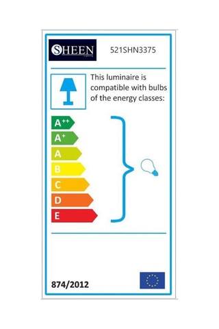 Hanglamp - Goudkleurig - 3 x 100 W