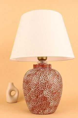 Keramische Tafellamp Bruin - 40 W