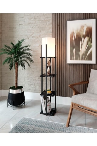 Lampadaire Nora - Noir - 60 W