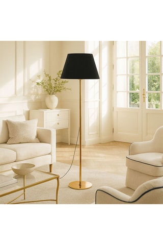 Staanlamp - Zwart - 146 cm
