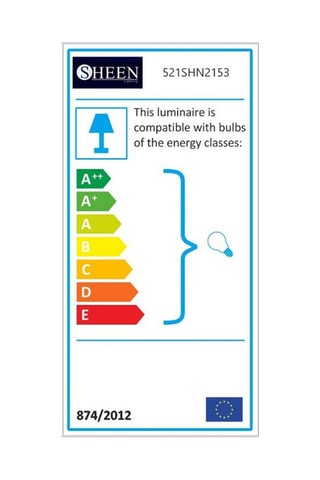 Wandlamp Berceste - Wit en Goudkleurig - 60 W