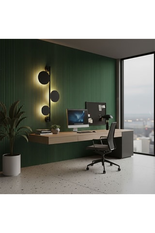 Applique murale - Noir