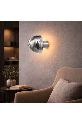 Wandlamp - Zilverkleurig