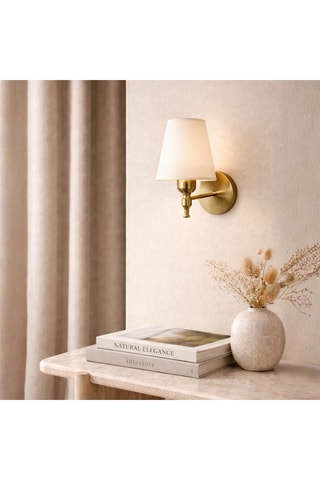 Wandlamp - Goudkleurig