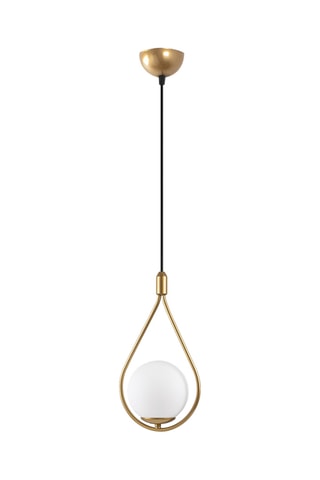 Hanglamp Mudoni - Goudkleurig en Zwart - 40 W