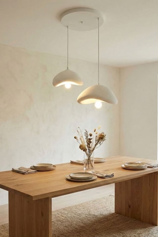 Hanglamp - Wit - 2 x 40 W