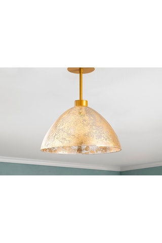 Hanglamp Bergama - Goudkleurig - 40 W