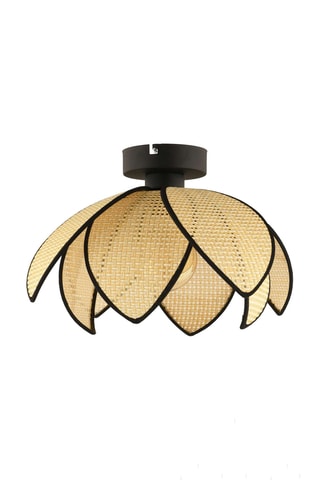 Plafondlamp - Ecru en Zwart - 40 W