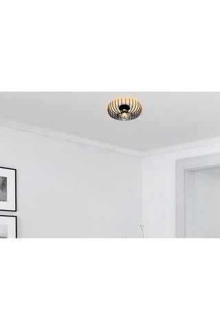 Plafondlamp Aspendos - Zwart - 40 W