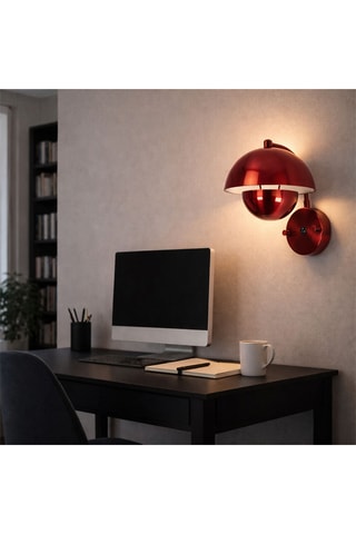 Wandlamp - Rood