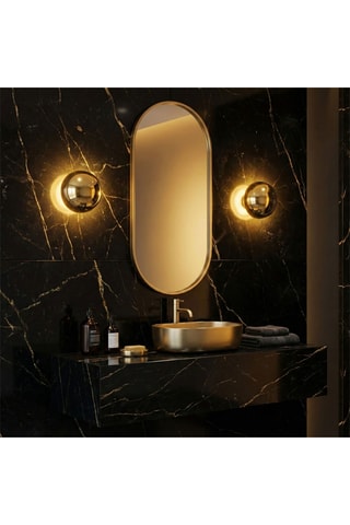 Wandlamp - Goudkleurig