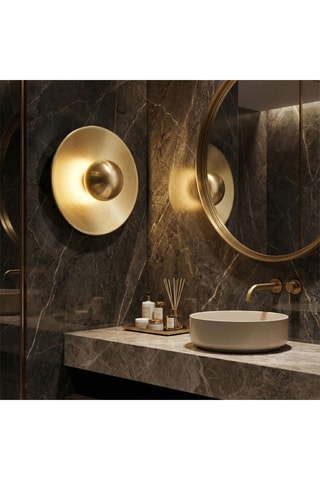 Wandlamp - Goudkleurig