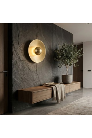 Wandlamp - Goudkleurig