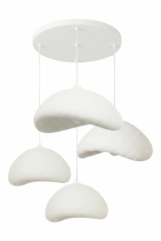 Suspension 4 têtes - Blanc