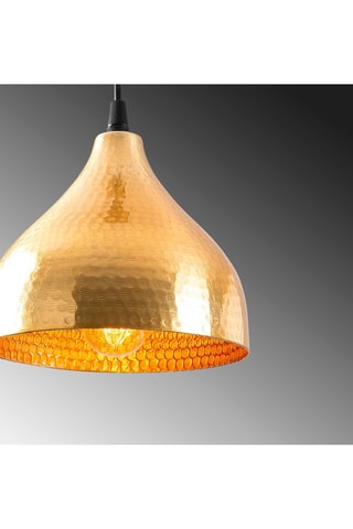 Hanglamp Tattoo - Goudkleurig - 40 W