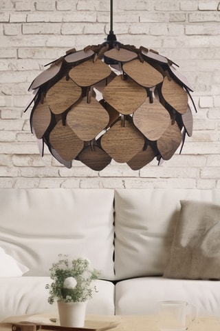 Hanglamp UAV011 - Donkerbruin - 60 W