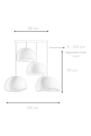 Suspension - Blanc - 4 x 40 W