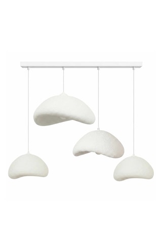 Suspension 4 têtes - Blanc