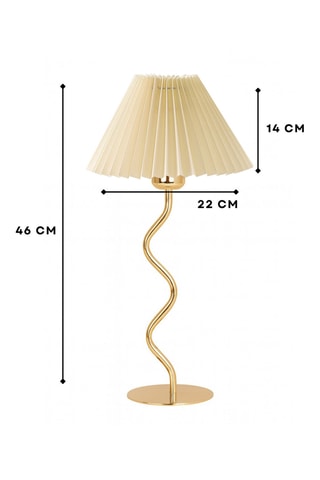 Tafellamp - Goudkleurig