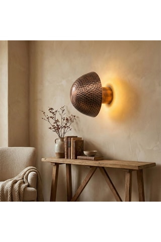 Wandlamp - Koperkleurig