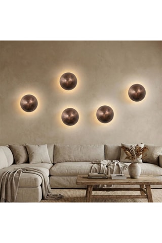 Wandlamp - Koperkleurig