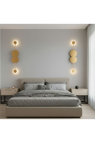 Wandlamp - Goudkleurig