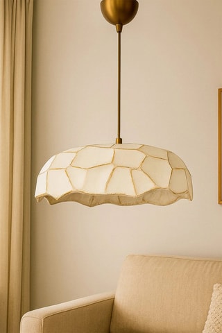 Hanglamp - Crèmekleurig - 40 W