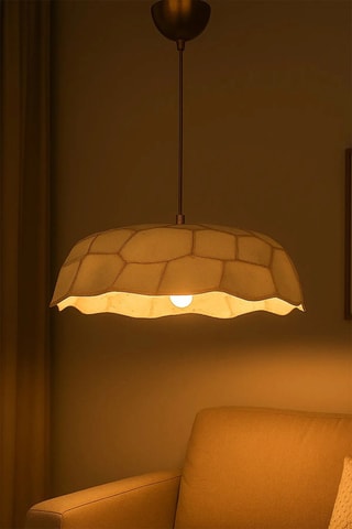 Hanglamp - Crèmekleurig - 40 W