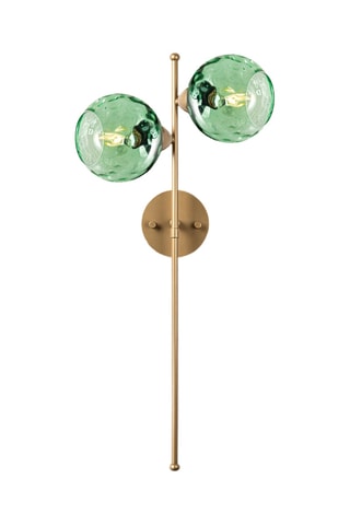 Wandlamp Benek - Goudkleurig - 3 x 40 W