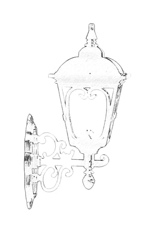 Wandlamp - Zwart - 40 W