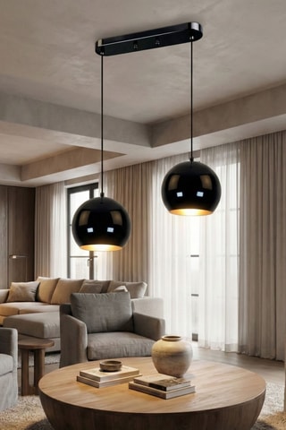 Hanglamp Orbit - Zwart - 40 W