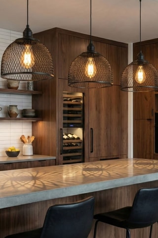 Hanglamp Berk - Zwart - 40 W