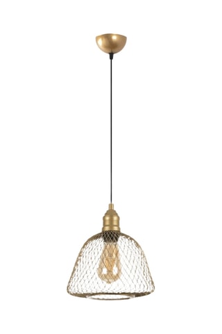 Hanglamp Berk - Goudkleurig - 40 W