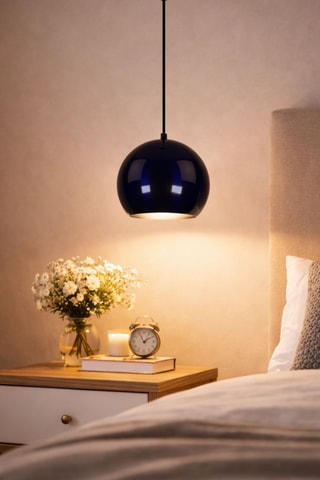 Hanglamp Orbit - Marineblauw - 40 W