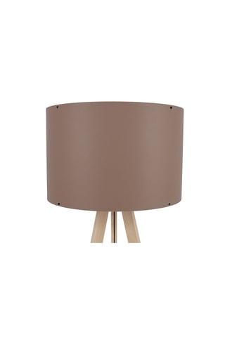 Lampadaire trépied - Marron - 40 W