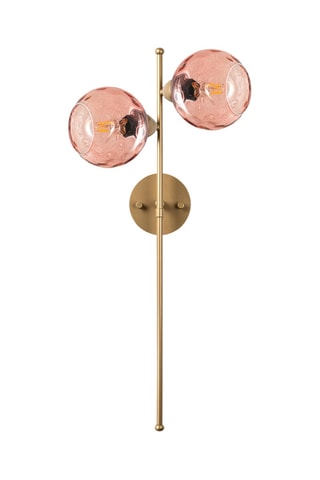 Wandlamp Benek - Goudkleurig - 3 x 40 W