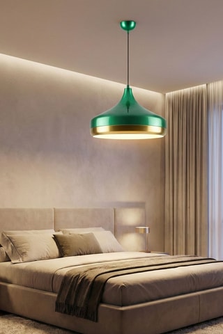 Hanglamp Yildo - Groen - 40 W