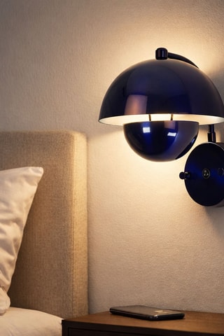 Wandlamp Eylul - Marineblauw - 40 W