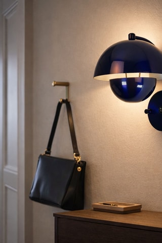 Wandlamp Eylul - Marineblauw - 40 W