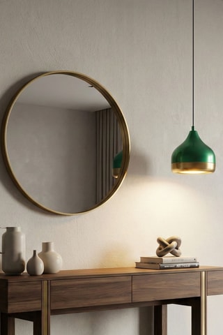 Hanglamp Yildo - Groen - 40 W