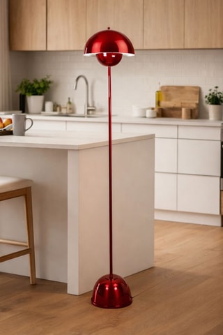 Lampadaire Eylul - Rouge - 40 W