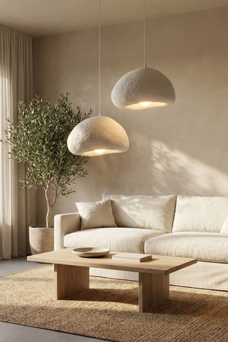 Hanglamp - Wit - 2 x 40 W