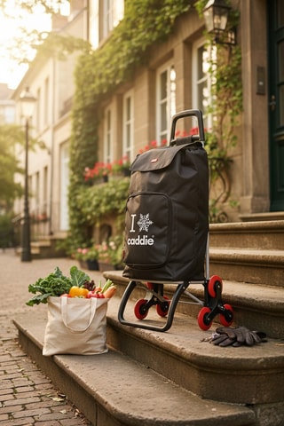 Chariot de course - Noir